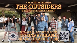 The Outsiders Promo Video  VHS Theatre  April 24th27th 2024 [upl. by Brett]