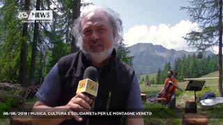 08082019  MUSICA CULTURA E SOLIDARIETà PER LE MONTAGNE VENETO [upl. by Elleirua]