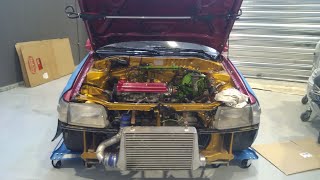 Toyota Starlet GT Turbo ALIVE AGAIN First start after rebuilding [upl. by Alistair626]