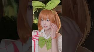 Cute Yotsuba Nakano cosplay  anime cosplay animegirl shortvideo reels [upl. by Curran411]