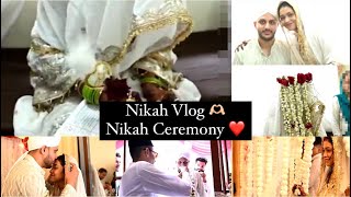 Nikah vlog  Nikah Video  “Nikah Ceremony Highlights  A Celebration of Love” ❤️ [upl. by Parsaye862]