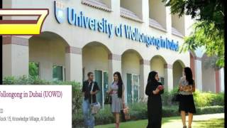 Top Universities in Dubai all time by 2020 [upl. by Odama838]