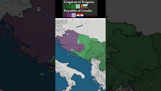 The fall of Croatia alt history shorts croatia bulgaria [upl. by Bowie]