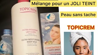 Mélange pour un joli Teint caramel avec Topicrem [upl. by Alleuqram]