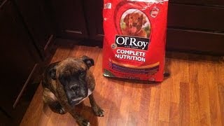 Ol Roy Complete Nutrition Dog Food Review [upl. by Ydnic757]