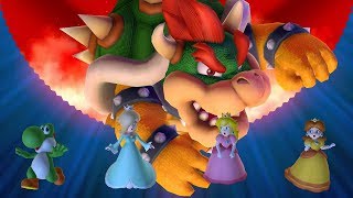 Mario Party 10 Bowser Party 217 Yoshi Rosalina Peach Daisy Mushroom Park Master Difficulty [upl. by Mencher837]