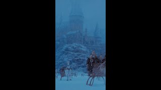 Winter at Hogwarts HarryPotter Hogwarts Christmas [upl. by Lobell]