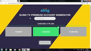 Get Free Sling TV Premium Account 2024 [upl. by Orvah623]