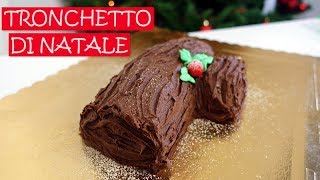 TRONCHETTO DI NATALE  La ricetta della Pasticciona Vegana [upl. by Tnias]