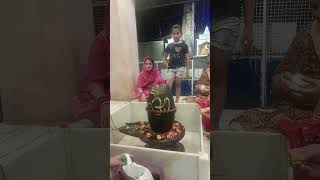 Shiv Shankar Ki Live Aarti 🙏💐 Chal Kanwariya Shiv Ke Dwar short shambhu GanuGarimaVlogs [upl. by Xxam]