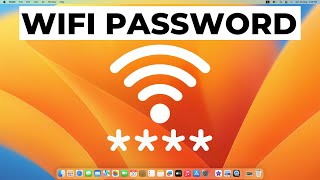 How to Find WIFI Password on MAC [upl. by Farrington]