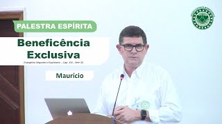 BENEFICÊNCIA EXCLUSIVA  PALESTRA ESPÍRITA [upl. by Nedah]