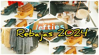 Lefties Novedades en ropa bolsos  Enero 2024 Rebajas exclusivas [upl. by Damalis]