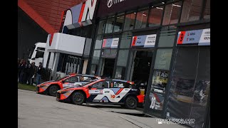 1742024 WRC Rally Croatia  recce service park atmosphere [upl. by Ilse97]