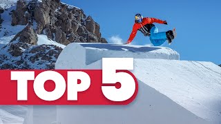 Snowboarding Worlds Craziest Videos  Red Bull Top 5 [upl. by Aicinad]