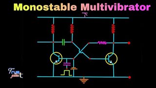 🔴 Monostable Multivibrator  Monostable Multivibrator Using Transistor UJT  in Hindi [upl. by Marra959]