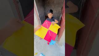 Kite 🪁 giveaway 🥰chote ne patang faad di 😭kiteflying giveaway shorts [upl. by Ikila]