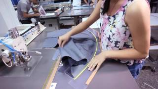 Template of sewing waistband for trousers [upl. by Andres]