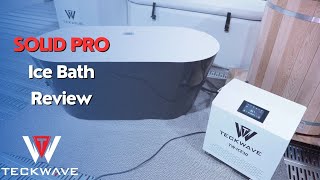 TECKWAVE The Elegance Ice Bath Review A Day in the Warehouse [upl. by Jesher717]