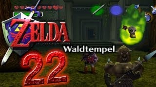 THE LEGEND OF ZELDA OCARINA OF TIME ⌛ 22 Der Waldtempel [upl. by Maite]