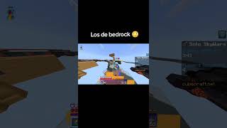 Pov te sales de java por que son muy pros los de bedrock minecraft minecraftshorts minecraftmemes [upl. by Odraode308]