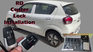 Maruti Suzuki Celerio LXI Central Locking System Installation marutisuzukicelerio centrallock rwt [upl. by Adas]