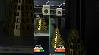 How faster is 300mms printing compared to 50mms printing Lets visualize it together3dprinting [upl. by Nosnaj]