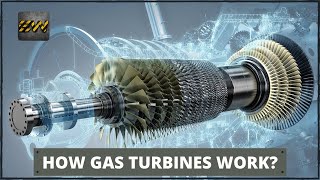 How Gas Turbines Work Detailed Video [upl. by Pangaro]