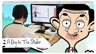 Mr Bean  A Day in the Animation Studios  Mr Bean Official Cartoon [upl. by Omixam]