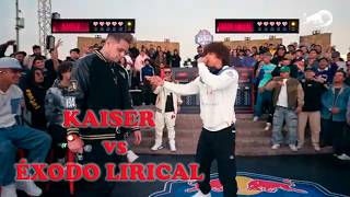 KAISER vs ÉXODO LIRICAL primera batallas  completa en REDBULL 5 vidas 2024 [upl. by Eldora]