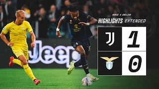 EXTENDED HIGHLIGHTS  Juventus 10 Lazio  Kalulu amp Cabal Decisive Performance  Serie A [upl. by Ymrej]