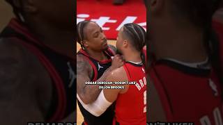 DeMar DeRozan “Doesn’t Like” Dillons Brooks 🤬 [upl. by Torbert]