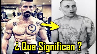 12 Tatuajes tipicos de carceles y su significado [upl. by Daeriam]