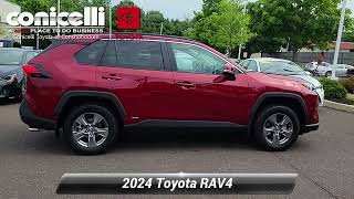 Used 2024 Toyota RAV4 Hybrid XLE Conshohocken PA TR25094 [upl. by Ruelu702]