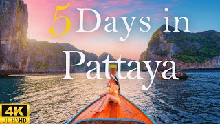 How to Spend 5 Days in PATTAYA Thailand [upl. by Edson]