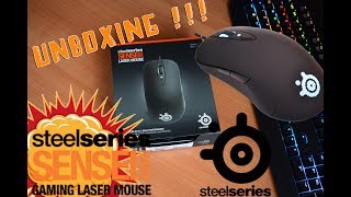 Unboxing STEELSERIES SENSEI RAW RUBBERIZED ESPAÑOL [upl. by Ordnasela]