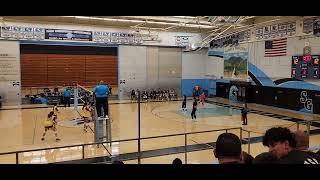 Jurupa Hills vs San Gorgonio Varsity 2nd Set 8 28 24 [upl. by Melc]