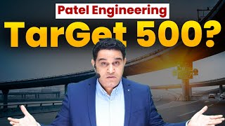 Patel Engineering Share Target 500 Touch कर सकता है PatelEngineeringRvnl realscalpervipul [upl. by Aipotu]