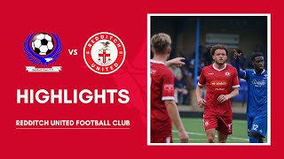 HIGHLIGHTS  Bedford Town vs Redditch United [upl. by Ynaffet555]