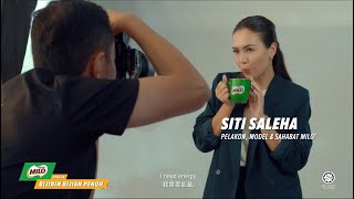 Menangi Peraduan Skuad Tenaga Malaysia MILO® dan jumpa Siti Saleha amp Nadhir Nasar [upl. by Eiralav]