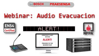 Webinar Praesensa Nuevo sistema de Audioevacuacion Llamados y ambientacion [upl. by Magee]