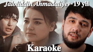 Jaloliddin Ahmadaliyev19 yilkaraoke karaoke jaloliddinahmadaliyev 19yil musiqa minus uzbek [upl. by Aibsel497]