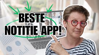 Handige Online Notitie App  Bespaar Tijd en Frustratie bij Meetings [upl. by Lennard752]