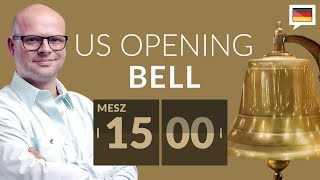 USWirtschaft bekommt erneut positiven Stempel  US Opening Bell mit Marcus Klebe  171024 [upl. by Clute236]