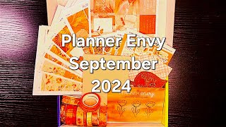 Planner Envy September 2024 Subscription [upl. by Aaberg]