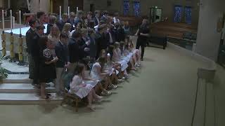 Christ the King School  8th Grade Graduation Mass 700 PM EDT [upl. by Teri]