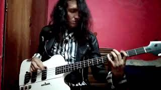 Hanoi Rocks  11 Street Kids bass cover [upl. by Corrine]