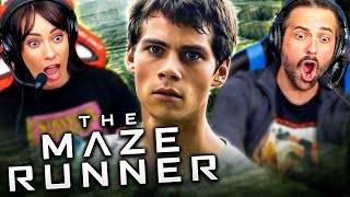 THE MAZE RUNNER 2014 MOVIE REACTION FIRST TIME WATCHING Full Movie Review  Dylan OBrien [upl. by Colette]