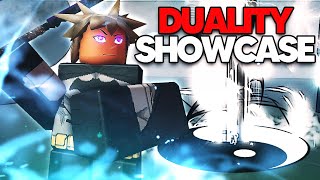 DUALITY BANKAI AND SHIKAI FULL SHOWCASE  Type Soul [upl. by Bloxberg]