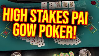 HIGH LIMIT PAI GOW POKER IN LAS VEGAS allcasinoaction poker casino [upl. by Nodnarbal]